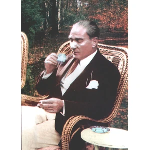 Tellgraf Dekota Üzeri Atatürk Posteri