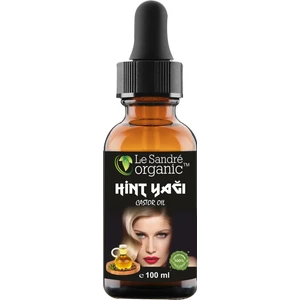 Le Sandre Organics Hint Yağı 100 ml Soğuk Pres Saç Bakımı