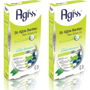 s Hassas Ciltler Için Ağda Bandı Tüm Vücut Set X2