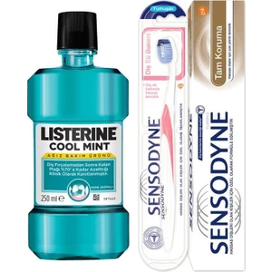 Tam Koruma Diş Macunu Seti 75 Ml+Listerine Cool Mint 250ML