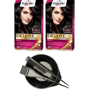 Deluxe Set Saç Boyası 1.0 Siyah X2+ Saç Boyama Seti