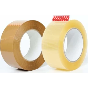 Jokey Ambalaj Koli Bant 45 mm x 100 mt Taba-Şeffaf - 2 Adet
