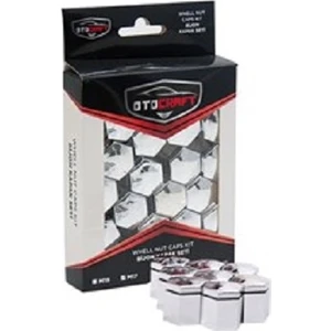 Bijon Kapağı 19MM Krom Renk 20 Adet