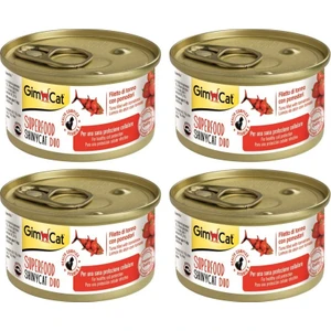 Shinycat Sf Fileto Tuna Balıklı Domatesli Konserve Kedi Maması 70 gr x 4 Adet