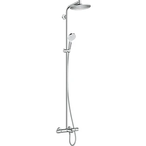 Crometta S Duş Kolonu 240 1 Jet ve Banyo Termostatı