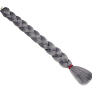 Eva Peruk Rasta, Afrika Saç Örgüsü, Örgülük Saç Koyu Gri