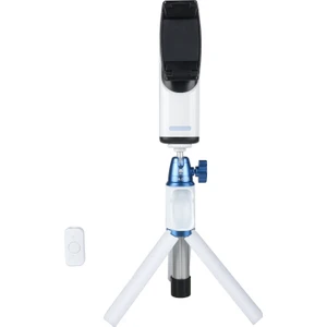 VK-2W Mobil Gimbal + Çok Fonksiyonlu Masa Üstü Tripod Seti Beyaz