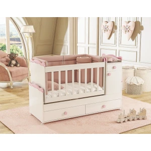 Bby 890 Babysun Büyüyen Beşik 60 x 165 cm - Pembe