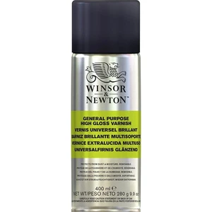 Winsor & Newton General Purpose High Gloss Varnish Çok Amaçlı Parlak Sprey Vernik 400 ml