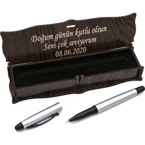 Kişiye Özel Kalem Mat Krom