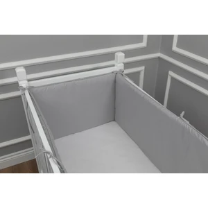 Maya Baby Basic Yan Koruma Seti 4 Parça 60 x 120 cm Gri