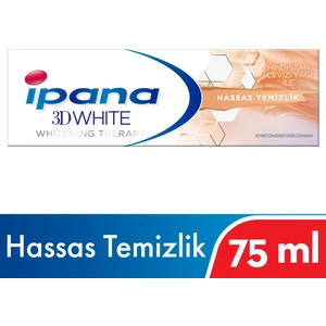 Ipana 3 Boyutlu Beyazlık Terapi Diş Macunu Canlandıran Coconut 75 ml