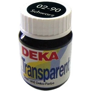 02-90 Transparent Cam Boyası Siyah 25 ml