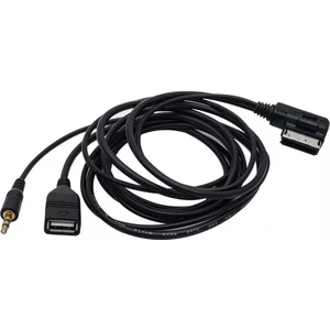 Audi Mmı Uyumlu USB Aux 150 cm Kablo A4-A5-A6-A8-Q5-Q7