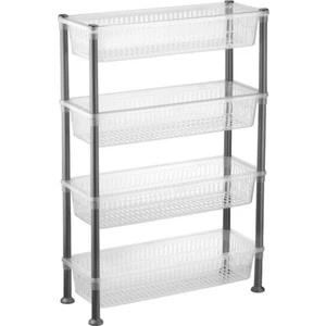 White Home Nostalji Şeffaf Sebzelik Slim Sebzelik