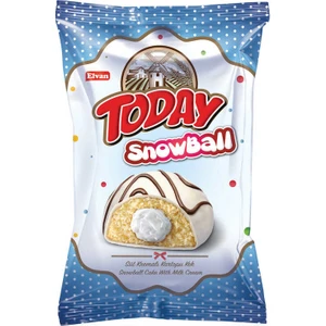 Today Snowball Sütlü Kek 45  gr x 24'lü