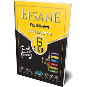 Efsane Yayınları 6.Sınıf Fen Bilimleri Soru Bankası