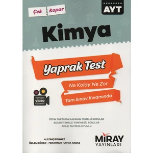 Miray Yayınları AYT Kimya Yaprak Test