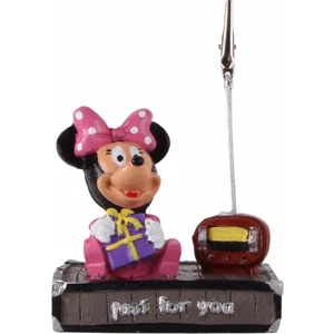 Minnie Mouse Puantiye Tasarımlı Biblo Notluk Pembe