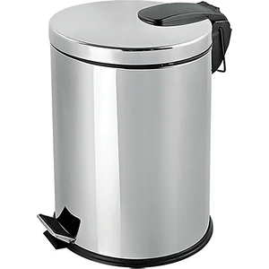 Paslanmaz Çelik Pedallı Çöp Kovası 30lt