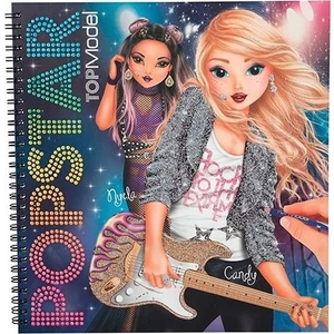 Top Model Popstar Boyama ve  Kitabı