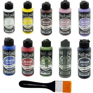 Multisurface Boya 120 ml 10'lu Set + Fırça