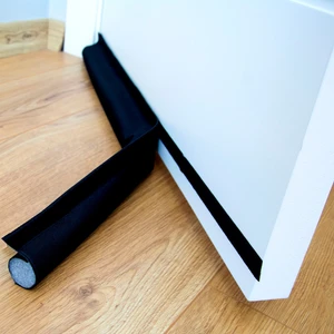 Dekoratif Kapı Altı Rüzgar Önleyici 90 cm Siyah