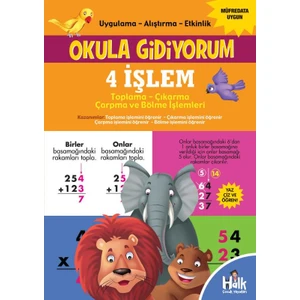 Halk Kitabevi Okula Gidiyorum - 4 İşlem