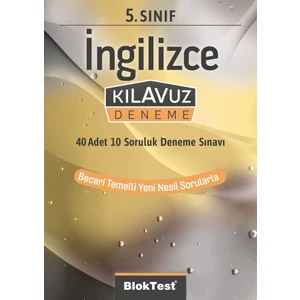 Bloktest Yayınları 5. Sınıf Ingilizce Kılavuz Deneme