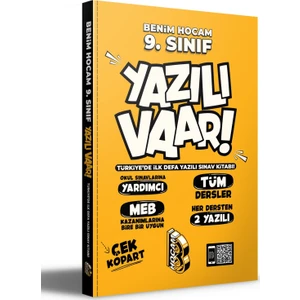 Benim Hocam Yayınları 9. Sınıf Yazılı Var !