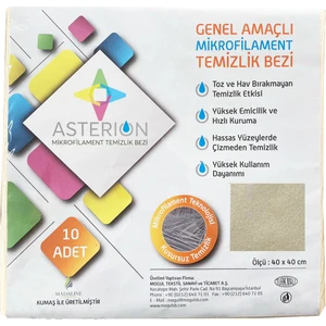Genel Amaçlı Mikrofilament Temizlik Bezi 40X40 Sarı