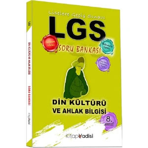 Kitap Vadisi LGS Din Kültürü ve Ahlak Bilgisi Soru Bankası