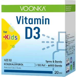 Vitamin D3 20ML For Kids