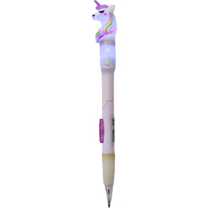 Unicorn Işıklı Versatil Kalem 0.7 Mor