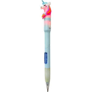 Unicorn Işıklı Versatil Kalem 0.7 Mavi