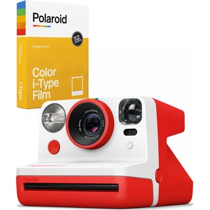 Now Kırmızı Instant Fotoğraf Makinesi ve 8'li Film Seti