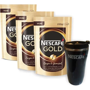 Gold Eko Paket 200 gr x 3 Paket Thermo Mug