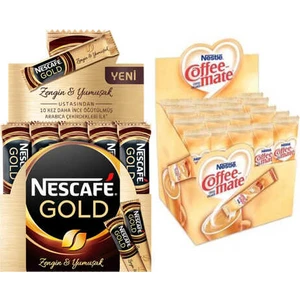 Gold 2 gr 100′lü + Nestle Coffee Mate Kahve Kreması 5 gr 100′lü