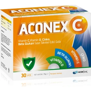 Acon İlaç Aconex C Beta Glucan+Cinko+C Vitamini+D Vitamini