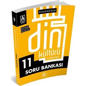 Eker Test Yayınları 11. Sınıf Dinlendiren Din Kültürü Konu Anlatımlı