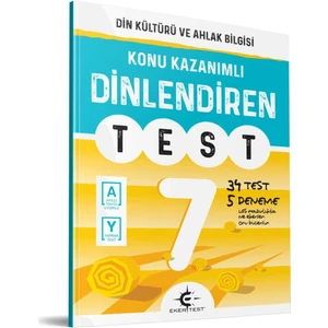 Eker Test Yayınları 7. Sınıf Dinlediren Test