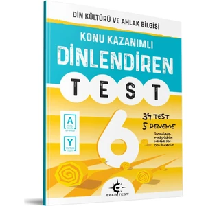 Eker Test Yayınları 6. Sınıf Dinlediren Test