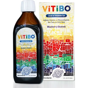 Vitibo Arjinin Içeren Multivitamin ve Mineral Şurup 150 ml