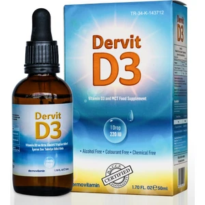 Dervit D3 Vitamini Içeren Damla 50 ml