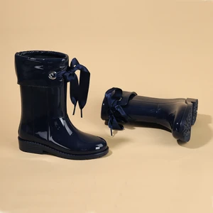 W10114 Campera Charol Kız Çocuk Su Geçirmez Yağmur Kar Çizmesi