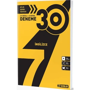Hız Yayınları 7. Sınıf İngilizce 30'lu Deneme