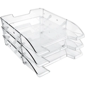 Evrak Rafı Hareketli Şeffaf 3'lü