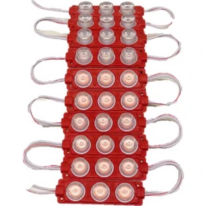 Parmak Lamba 3 LED 12 V 10'lu