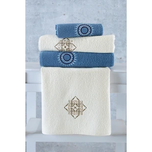 Cotton Box Pamuk Hamam Havlu Seti Geo