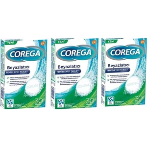 Diş Protezi Temizleyici 30 Tablet x 3